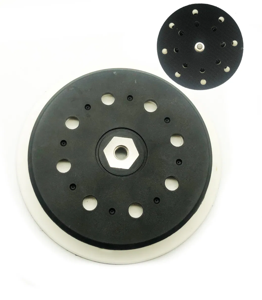 6 Inch 17hole Bo6050 Polishing Sanding Pads OEM Customized Bo6050 Backing Pad Hook and Loop Pad