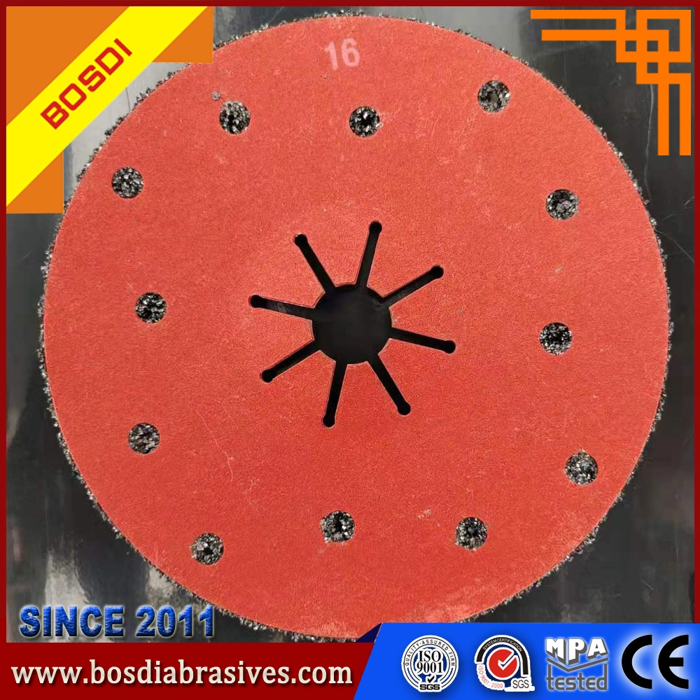 Fiber Disc/Abrasive Sanding Disc/Fiber Paper/Flexible Fiber Disc/Coated Disc/for Stainless Steel and Steel Grinding, Remove Rust Ect, 3m, Norton